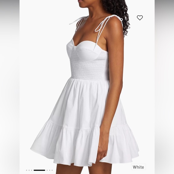 Staud Landry Bustier Mini Dress - Picture 4 of 10